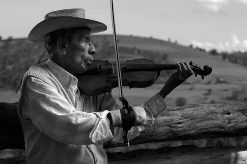 Szene aus El Violin