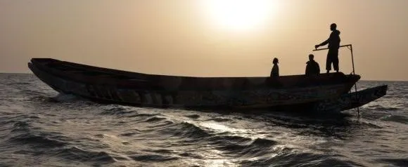 Szene aus La Pirogue